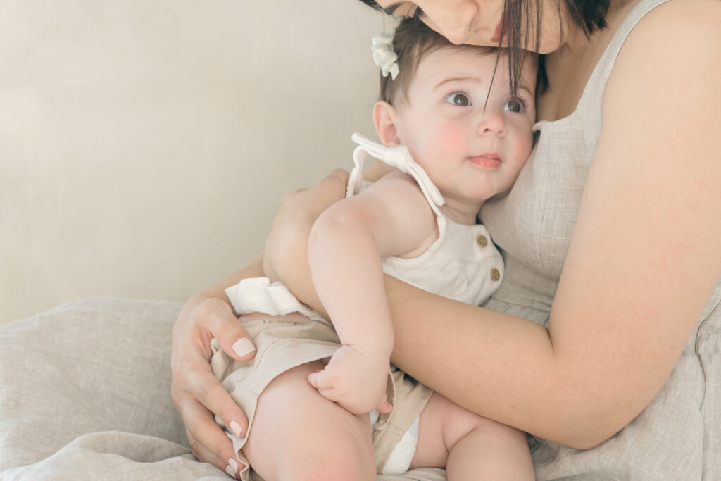 La Jolla Photographer - Mom and daughter portrait