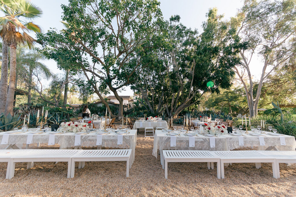 intimate birthday party atmosphere and settings in Rancho Santa Fe